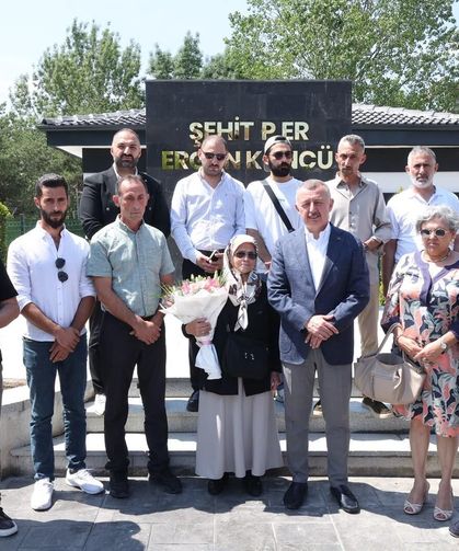 Büyükşehir’den Şehit Ergün Köncü’nün Hatırasına Park ve Anıt