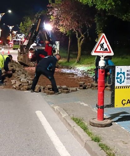 İzmit’in İşlek Bulvarı Baştan Sona Yenileniyor