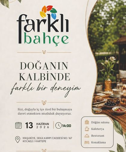 Doğanın kalbinde yeni bir adres: Farklı Bahçe