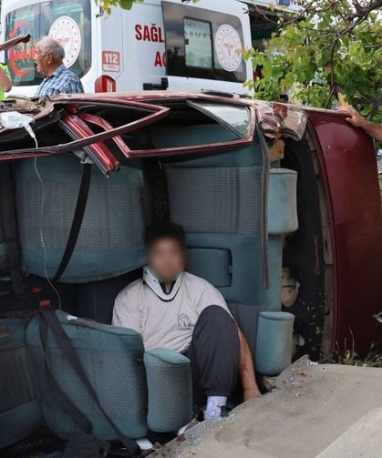 Sınav Yolunda Feci Kaza: Yaralılar Var