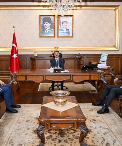 Katar Heyetinden Vali Aktaş’a Ziyaret