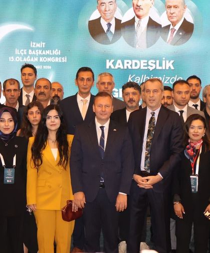 MHP İzmit'te kongre tamamlandı, yeni başkan Semih Türeyen