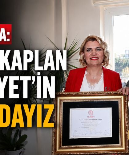 Küçükkaya: “Fatma Kaplan Hürriyet'in yanındayız”