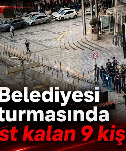 İzmit Belediyesi soruşturmasında serbest kalan 9 kişi…