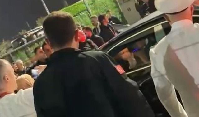 Cumhurbaşkanı Erdoğan Stadyumdan Böyle Ayrıldı