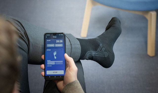 Diyabet için akıllı çorap