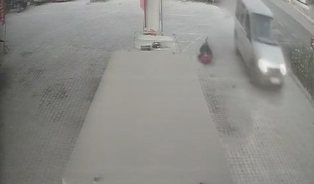 Eniştesine arkadan çarptı!