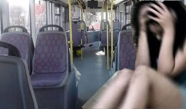 Şehirlerarası otobüste kız çocuğunu taciz etti!