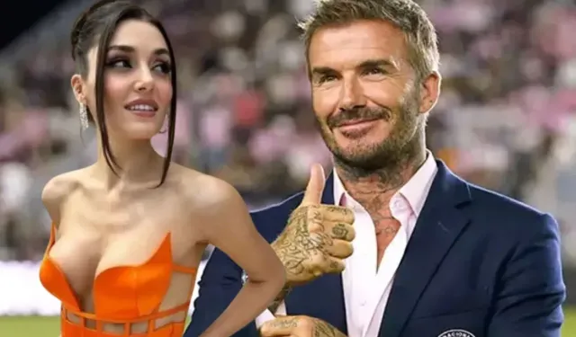 Hande Erçel, David Beckham'la Oynayacak