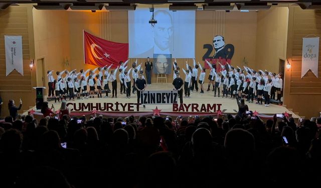 Cumhuriyet Coşkusu Başiskele Doğa Koleji’nde Zirve Yaptı!