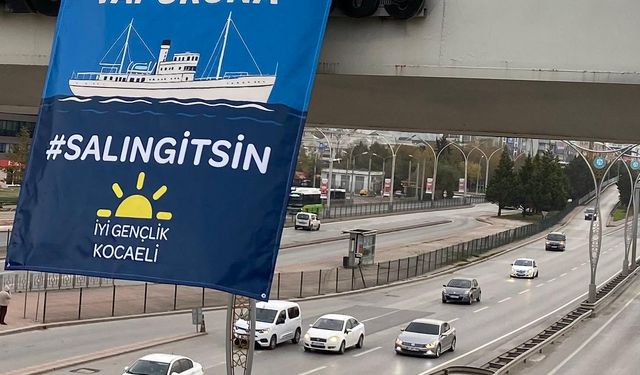 İYİ Gençlik Kocaeli: “Onlar İmralı’ya, Biz Atatürk’ün Bandırma Vapuru’na!”