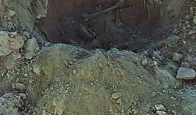 Açtıkları kuyudan 1.500 yıllık insan kemiği çıktı!