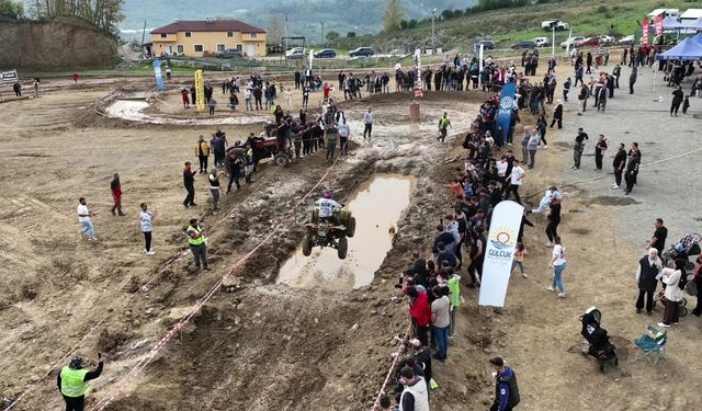 Gölcük'te ATV Tutkunlarından Nefes Kesen Mücadele