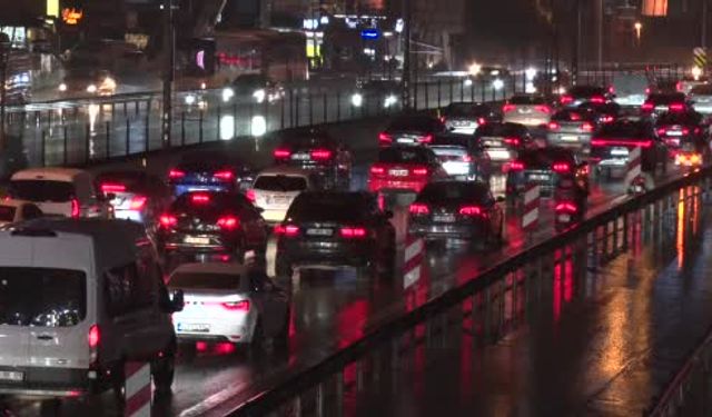 Kocaeli'de Akşam Trafiği Çileye Dönüştü