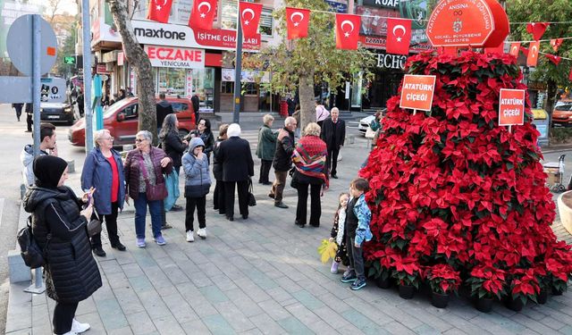 Büyükşehir’den 10 Kasım’a özel 1087 Atatürk çiçeği