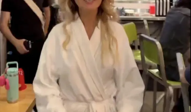 Gülben Ergen Bornozla Görüntülendi