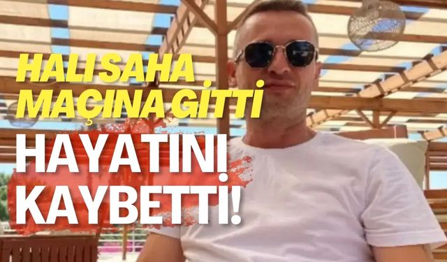 Halı Saha Maçında Kalp Krizi Geçirdi!