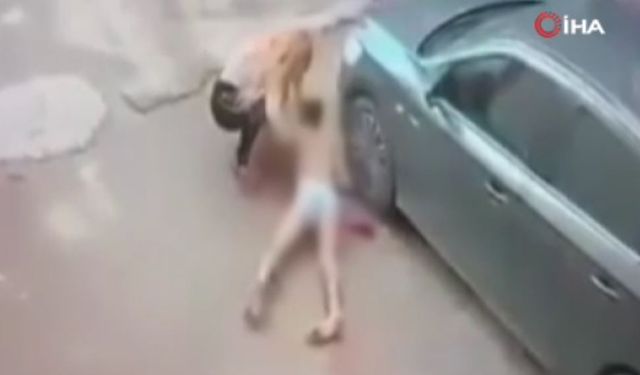 İç çamaşırıyla kaçarken canını aldı