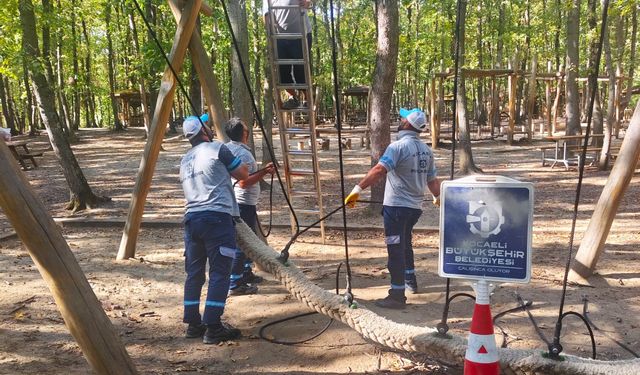 Ormanya’da oyun gruplarına periyodik bakım