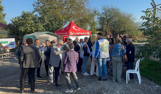 Kartepe’de haddahaneye karşı çadır nöbeti