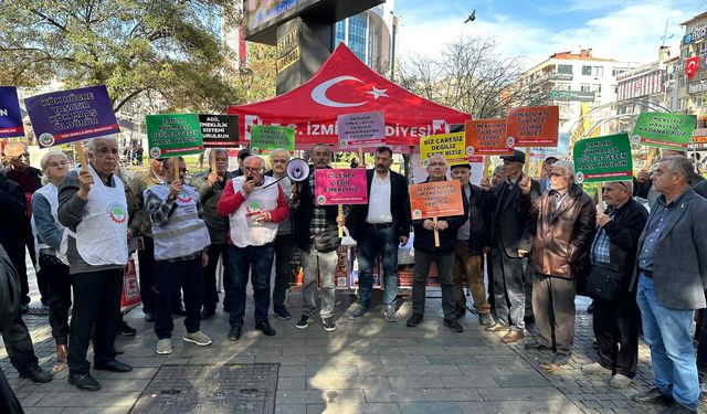 Kocaeli’de Emekliler Hakları İçin Ayağa Kalktı