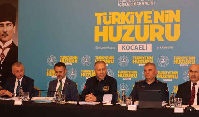 Bakan Yerlikaya: "Tek Hedefimiz Aziz Milletimizin Huzur Ve Güvenliği İçin Çalışmak"