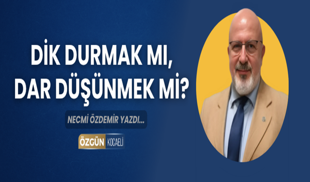 Dik Durmak mı, Dar Düşünmek mi?