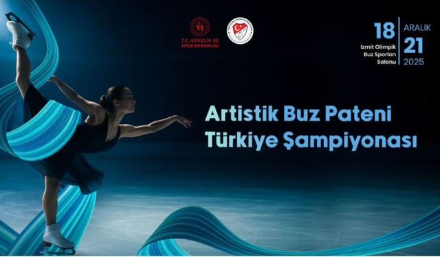 Artistik Buz Pateni Türkiye Şampiyonası Kocaeli’de Başlıyor
