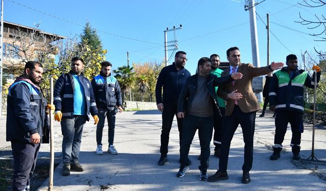 Başiskele’de Sokak Sokak Temizlik Seferberliği