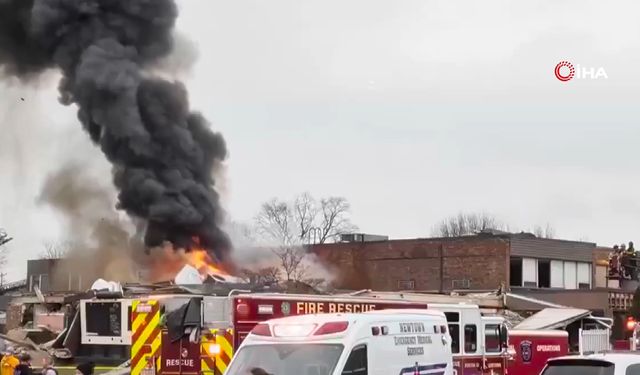 Huzurevi Havaya Uçtu