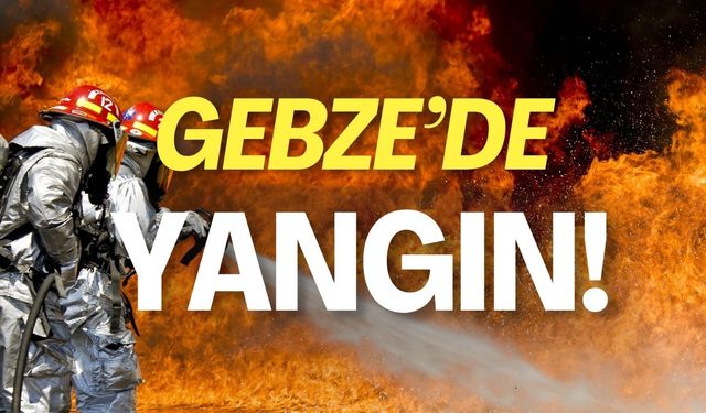 Gebze'de Dehşet! Restoran Alev Aldı!