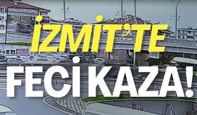 İzmit'te Feci Kaza!