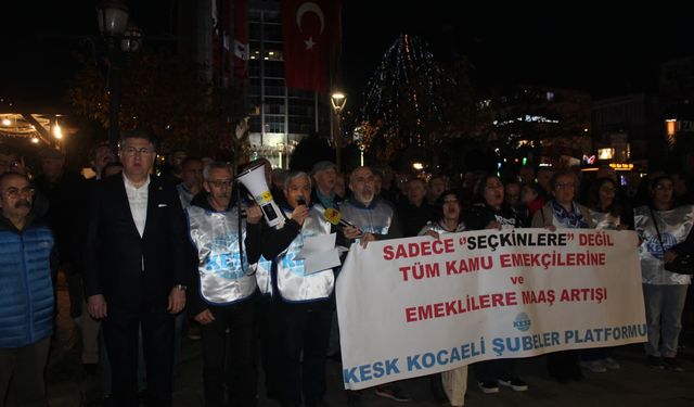 KESK Kocaeli Şubesi: “30 Bin TL’lik Seyyanen Artış Kamu Emekçisini Cezalandırıyor”