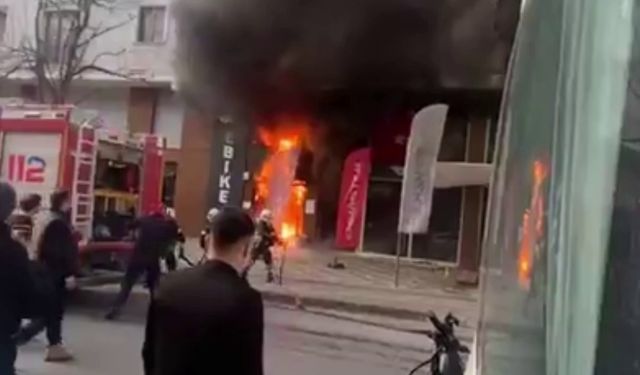 Çayırova'da Yangın Paniği