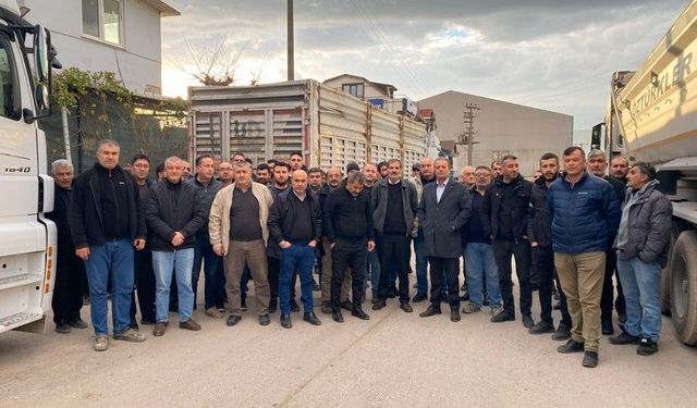 Kocaeli’de Kamyoncular Kontağı Kapatabilir