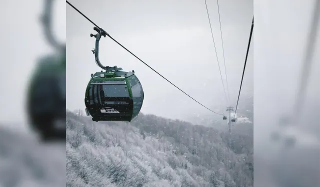 Kartepe'de Teleferik Seferleri Durdu