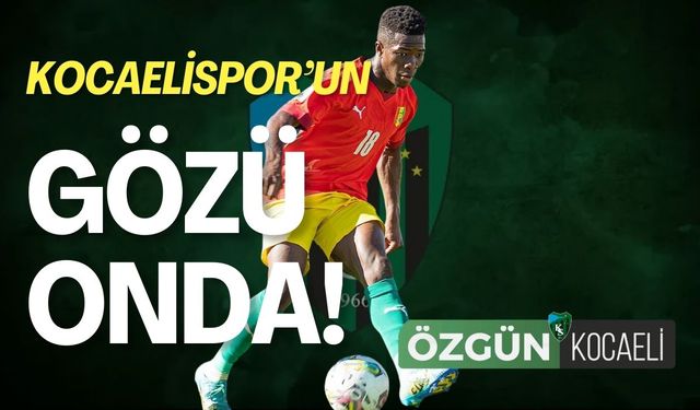 Kocaelispor Camara'yı Radarına Aldı!