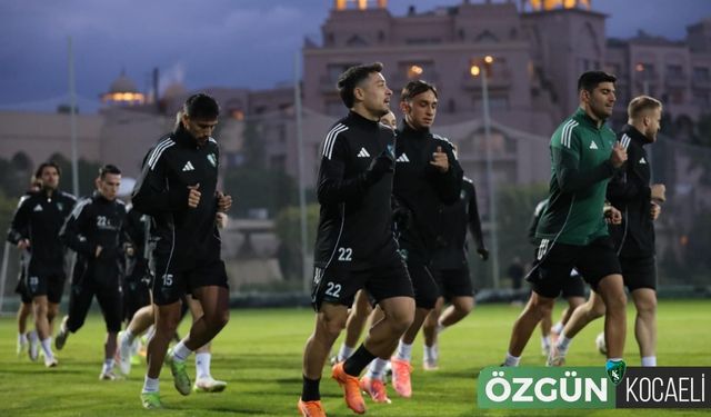 Kocaelispor Antalya Kampından İlk Görüntüler