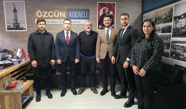 AK Parti’li Gençlerden Gazetemize Ziyaret: "Son 1 yılda 15 bin genç üye kazandık"