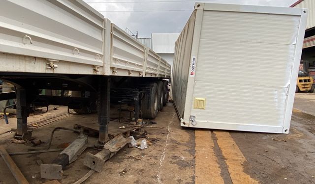 Körfez’de Feci Yükleme Kazası!