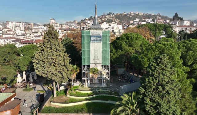 Tarihi Saat Kulesi’nde Restorasyonda Sona Doğru