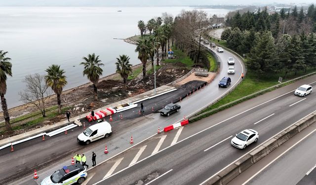 Başiskele'de Yeni Aşama: Gölcük Kuzey Yan Yol Trafiğe Açıldı