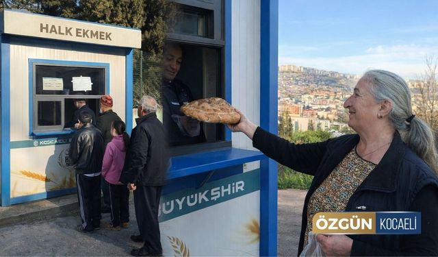 Kocaeli’de Halk Ekmek Ağı Genişliyor