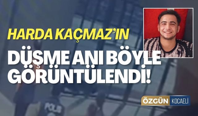 Harda Kaçmaz’ın Düşme Anı Böyle Görüntülendi!