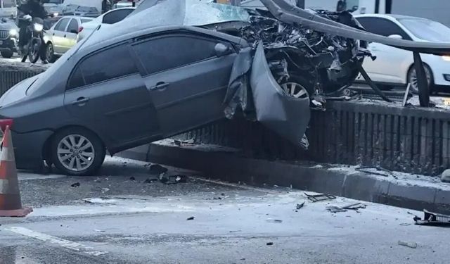 Kocaeli'de Korkunç Kaza! Ölümden Döndü