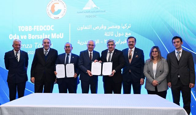 KOTO Başkanı Bulut, Mısır’da İş Birliği Protokolüne imza attı