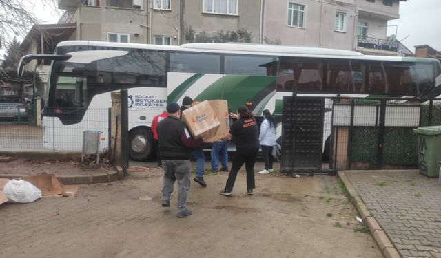 Kocaeli’den Hatay’a gönül köprüsü: 1000 çocuğa destek