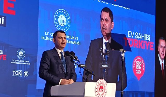 Bakan Kurum'dan Kocaeli'ye Övgüler: "Kocaeli Marmara'nın Yıldızı"