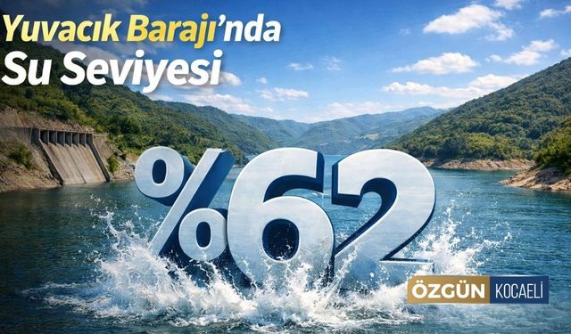 Yuvacık Barajı'nda Su Seviyesi Yüzde 62 Oldu
