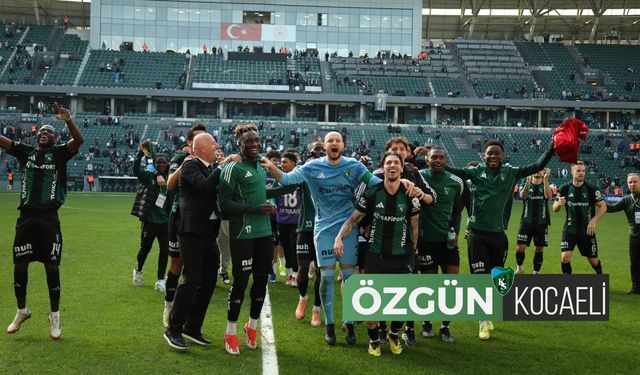 Kocaelispor’dan evinde güç gösterisi: 3 - 0